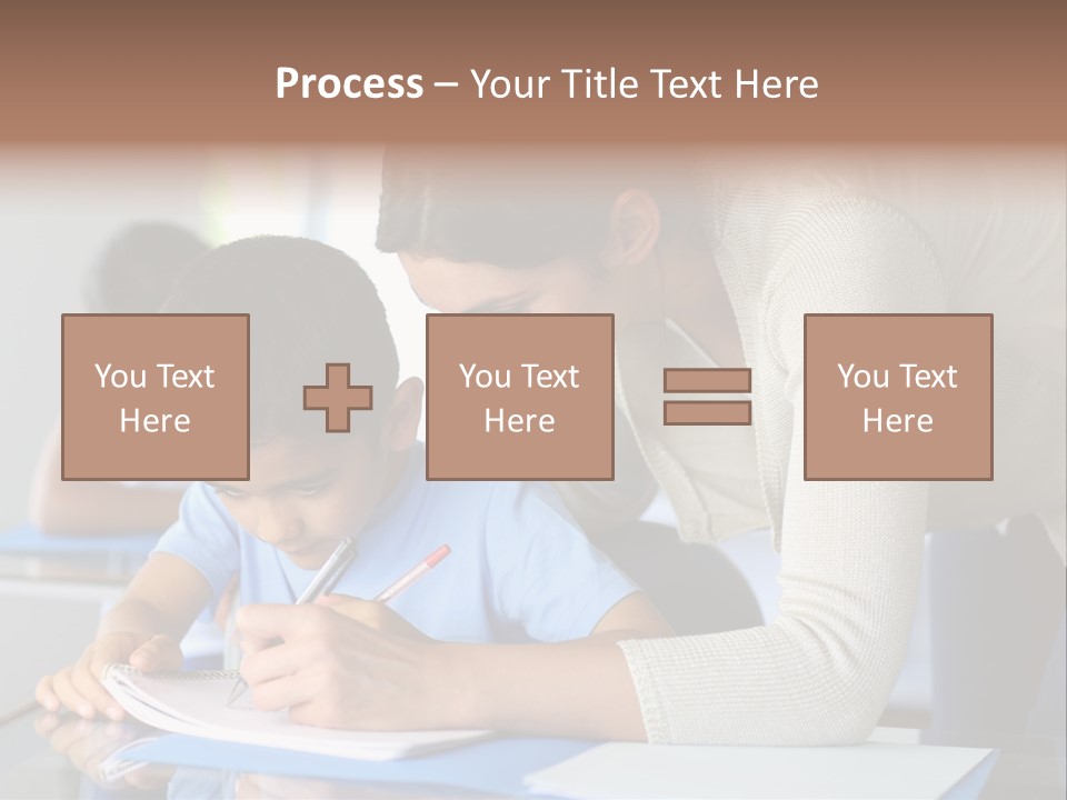 Writing Teaching Year Old PowerPoint Template
