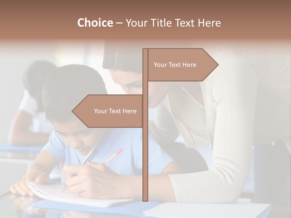 Writing Teaching Year Old PowerPoint Template