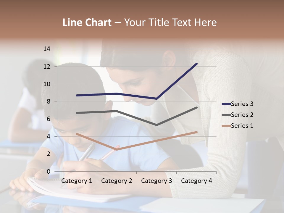 Writing Teaching Year Old PowerPoint Template
