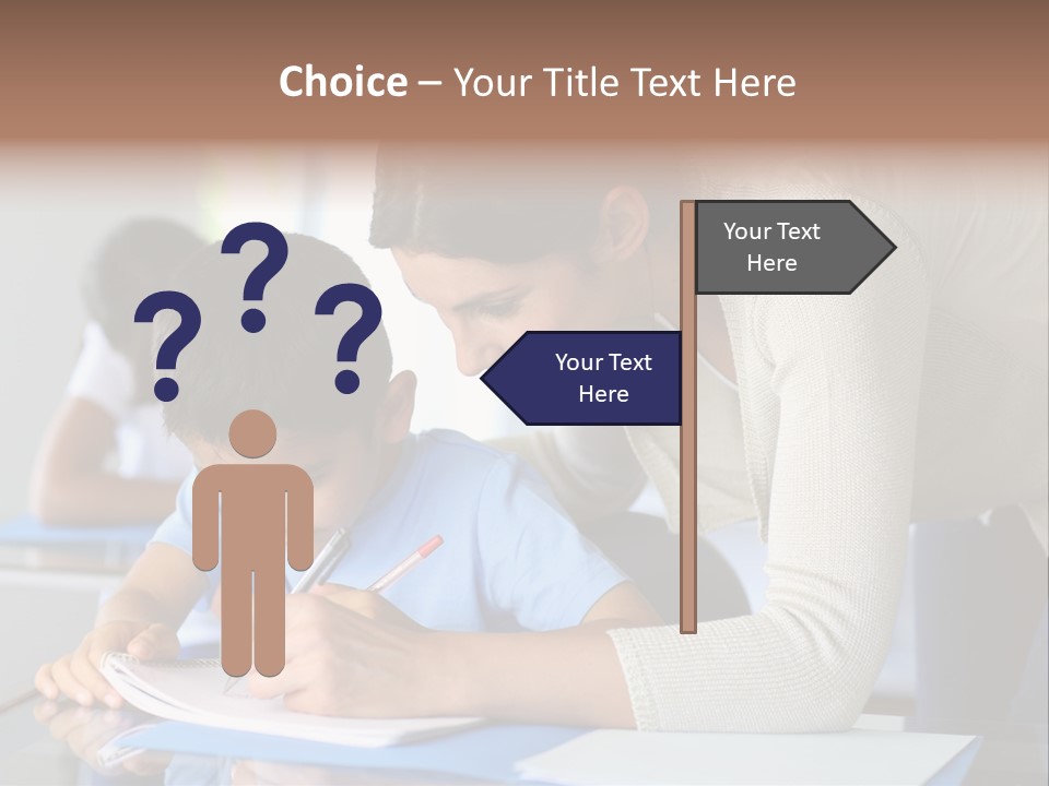 Writing Teaching Year Old PowerPoint Template