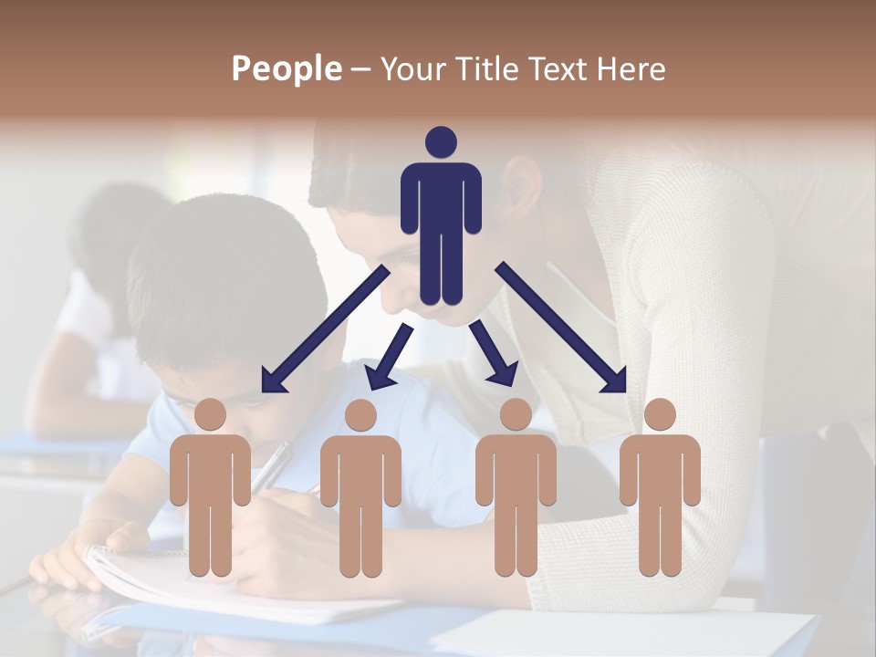 Writing Teaching Year Old PowerPoint Template