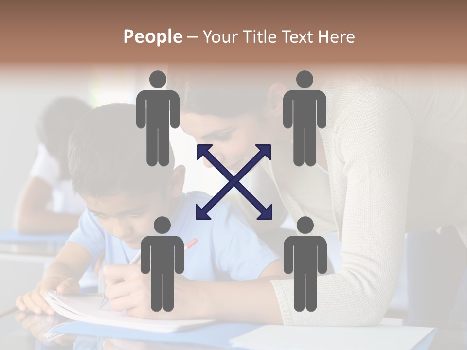 Writing Teaching Year Old PowerPoint Template