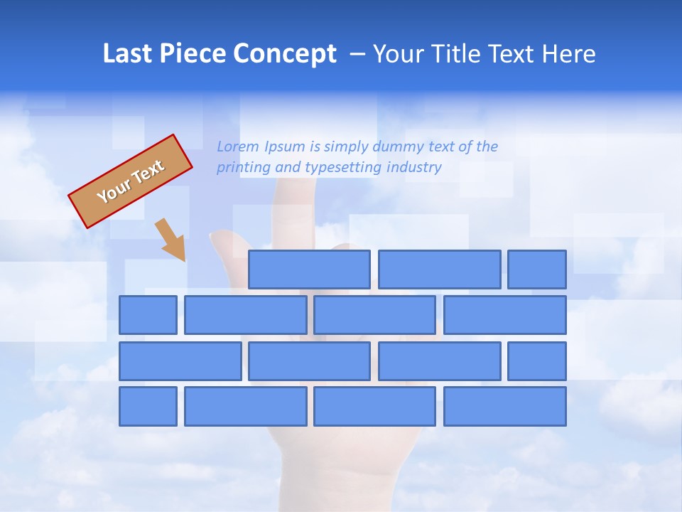Tablet Transfer Isolated PowerPoint Template