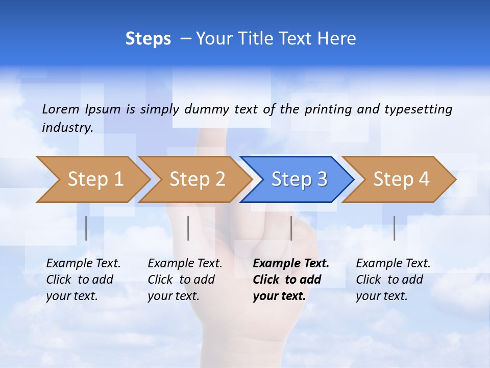 Tablet Transfer Isolated PowerPoint Template