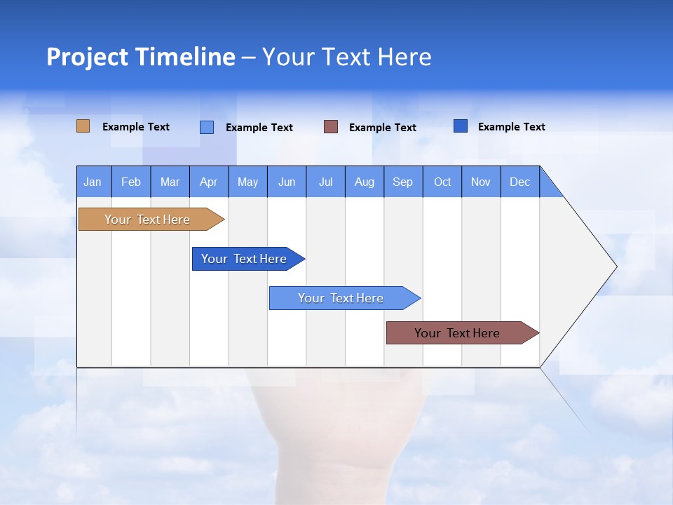 Tablet Transfer Isolated PowerPoint Template