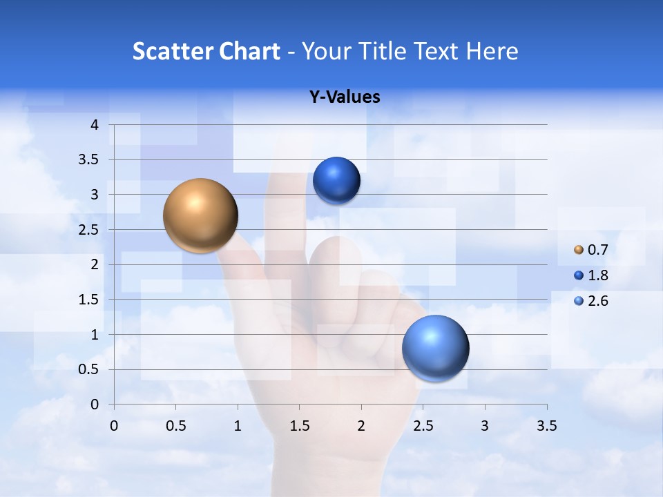Tablet Transfer Isolated PowerPoint Template