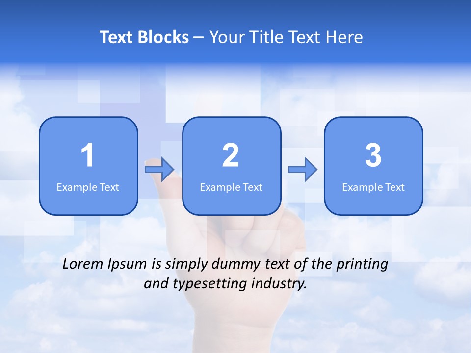 Tablet Transfer Isolated PowerPoint Template