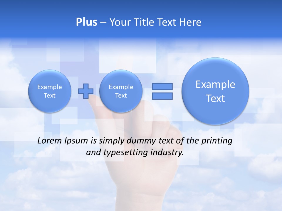 Tablet Transfer Isolated PowerPoint Template