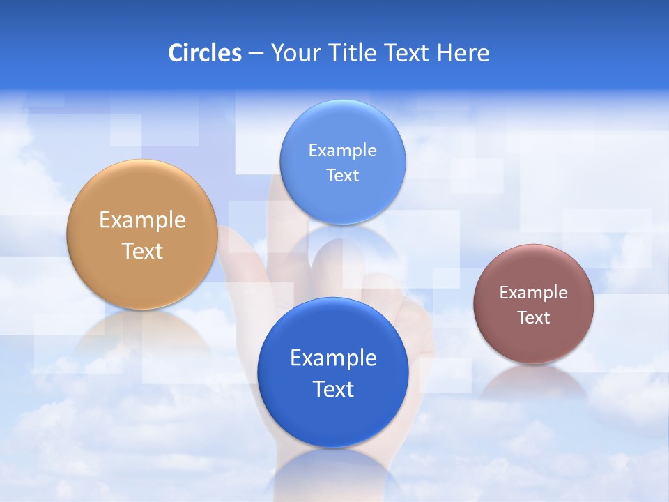 Tablet Transfer Isolated PowerPoint Template