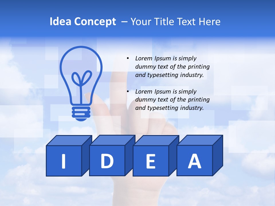 Tablet Transfer Isolated PowerPoint Template