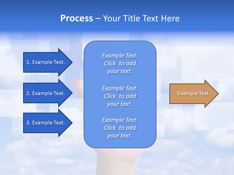 Tablet Transfer Isolated PowerPoint Template