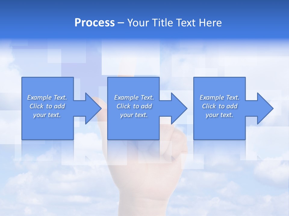 Tablet Transfer Isolated PowerPoint Template