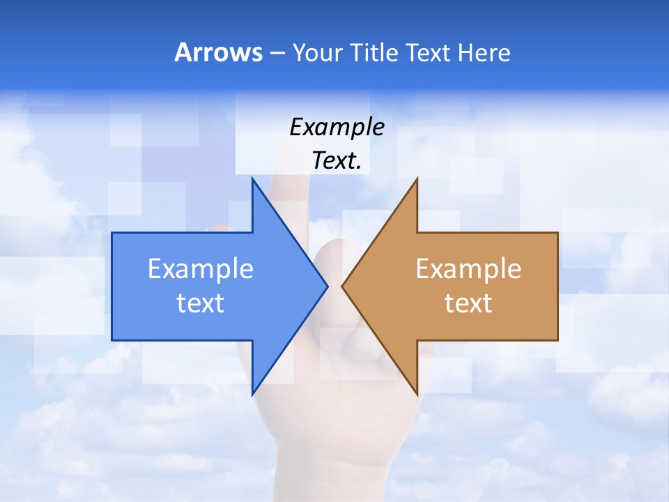 Tablet Transfer Isolated PowerPoint Template