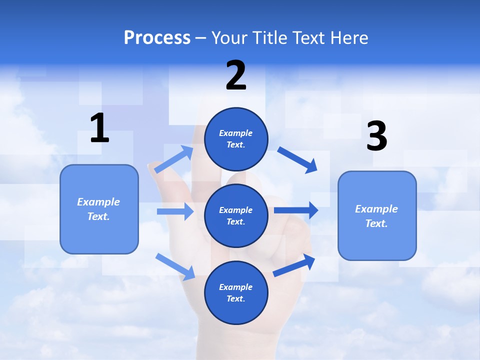 Tablet Transfer Isolated PowerPoint Template