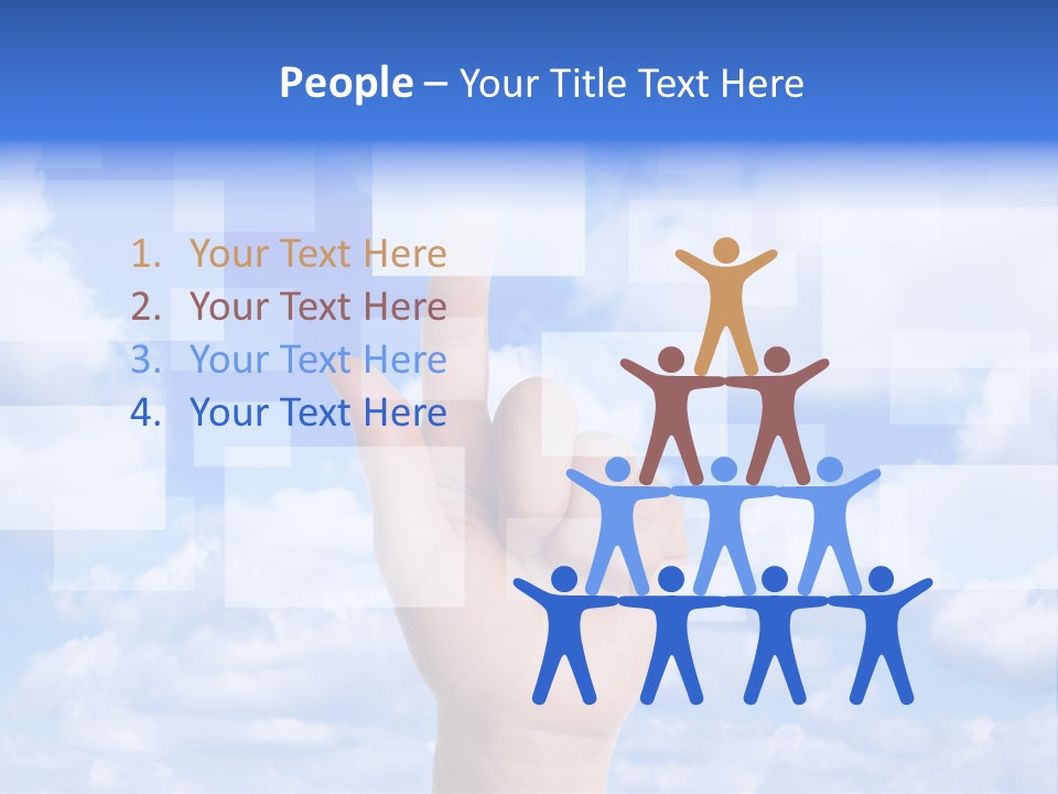 Tablet Transfer Isolated PowerPoint Template