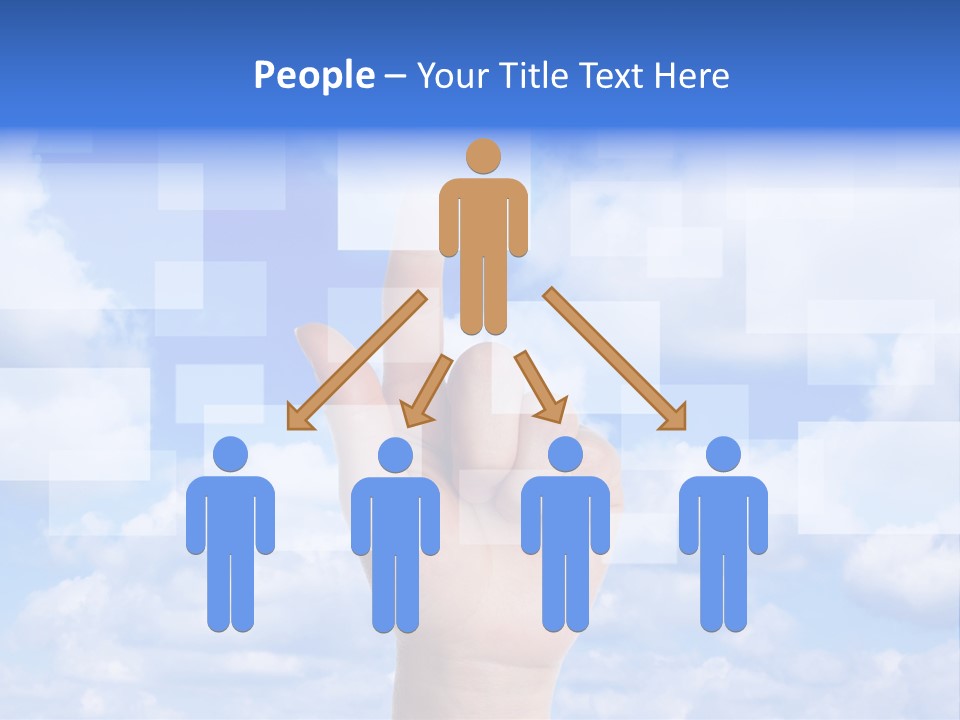 Tablet Transfer Isolated PowerPoint Template