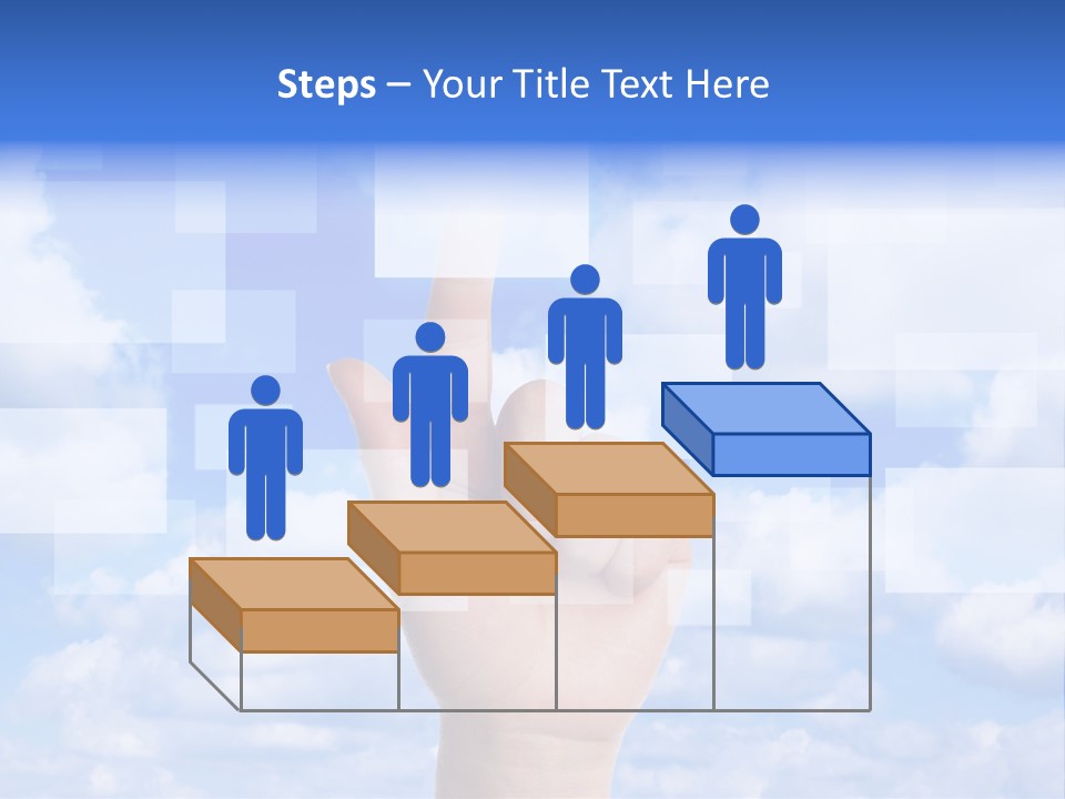 Tablet Transfer Isolated PowerPoint Template