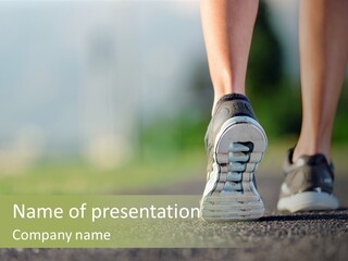 Runner Park Athletic PowerPoint Template