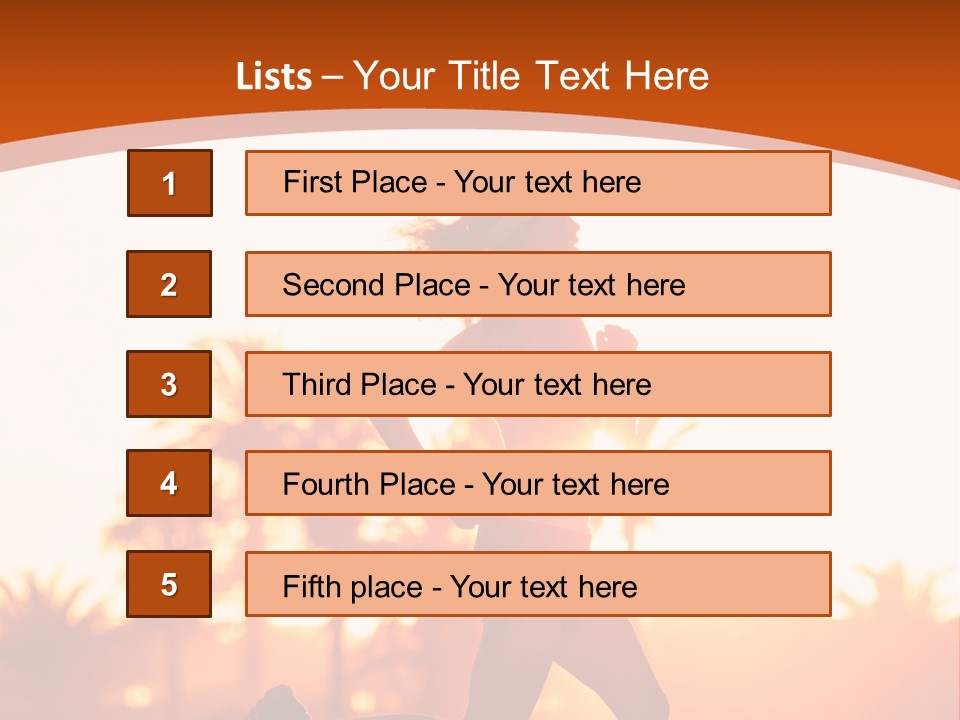 Outdoor Activity Endurance PowerPoint Template