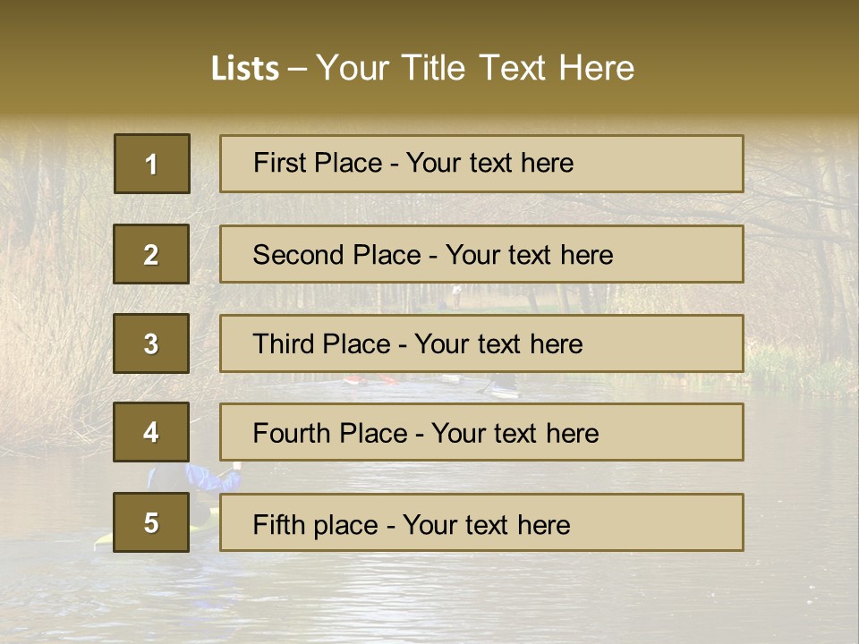 Calm Grass Tourism PowerPoint Template