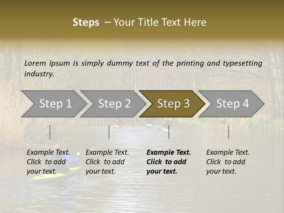 Calm Grass Tourism PowerPoint Template