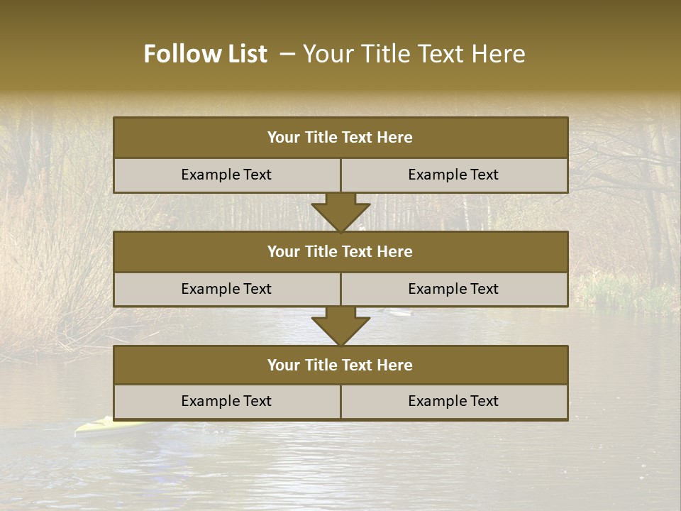 Calm Grass Tourism PowerPoint Template