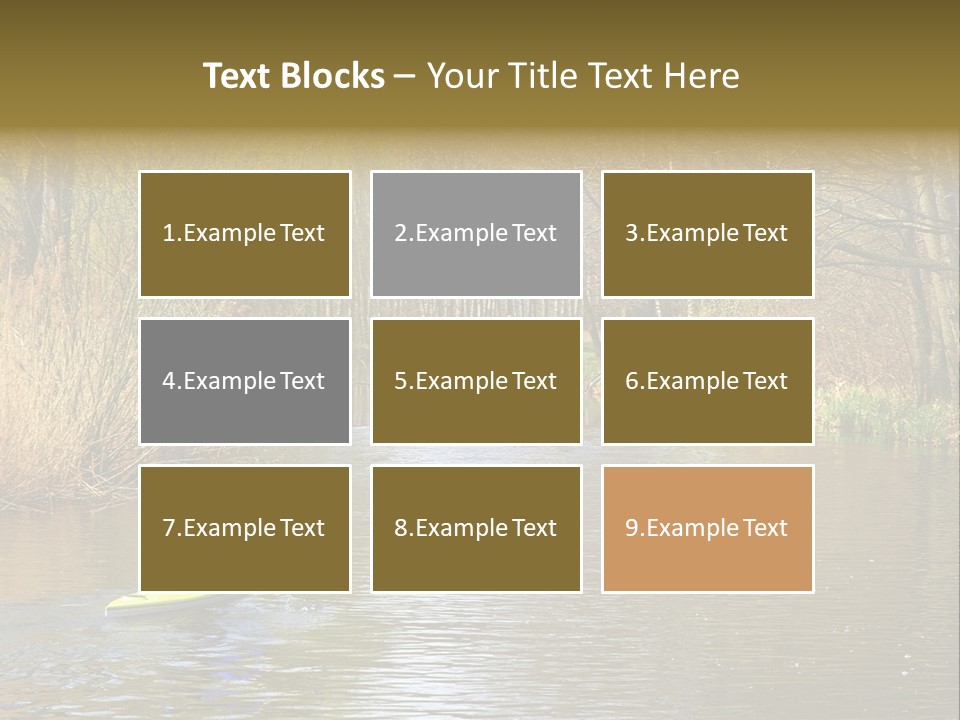 Calm Grass Tourism PowerPoint Template