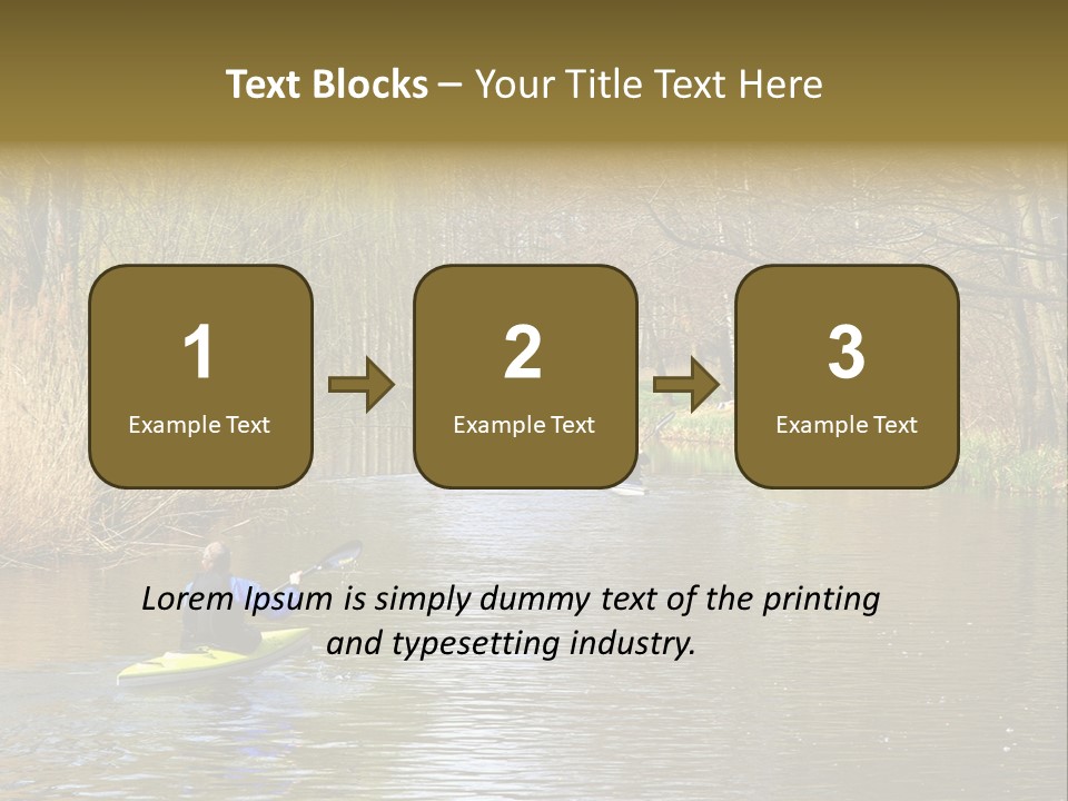 Calm Grass Tourism PowerPoint Template