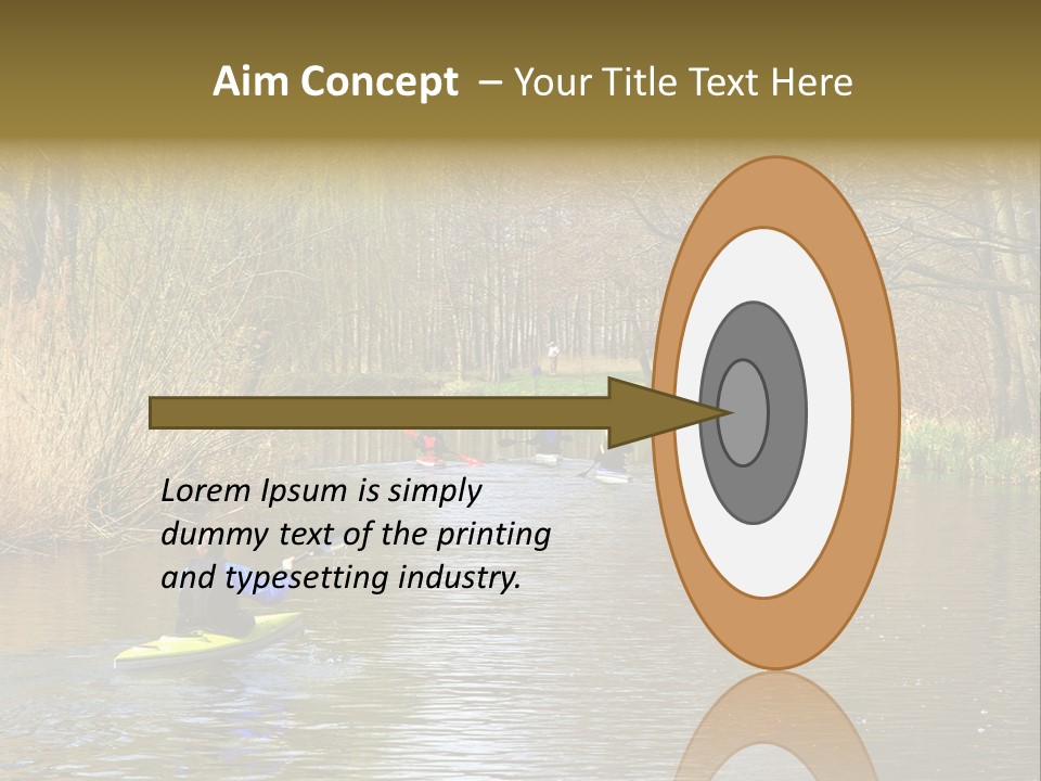 Calm Grass Tourism PowerPoint Template