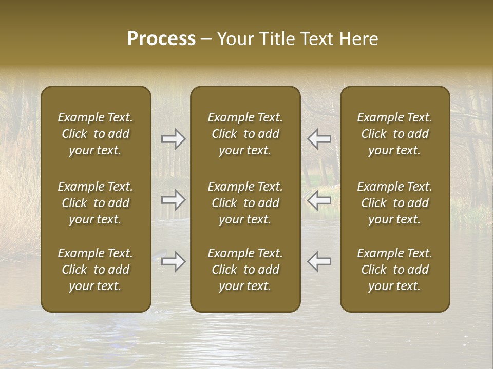 Calm Grass Tourism PowerPoint Template