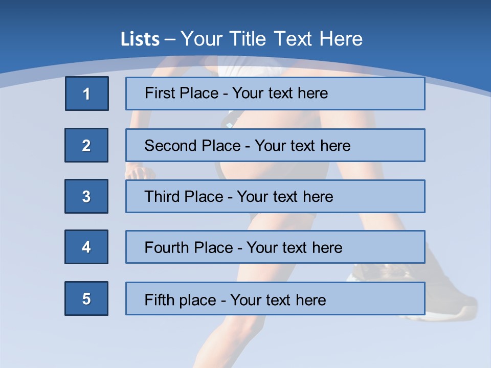 Body Leisure Person PowerPoint Template