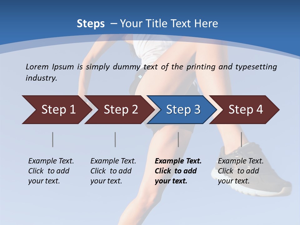Body Leisure Person PowerPoint Template