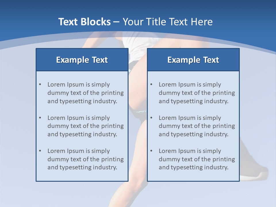 Body Leisure Person PowerPoint Template