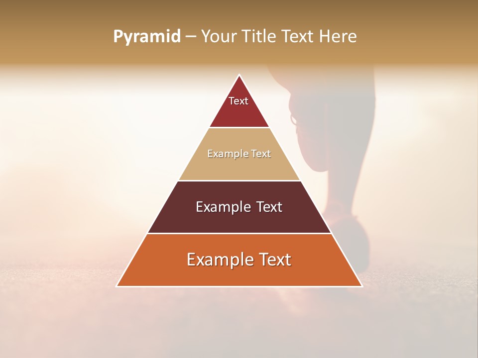 A Person Walking On A Road With The Sun In The Background PowerPoint Template