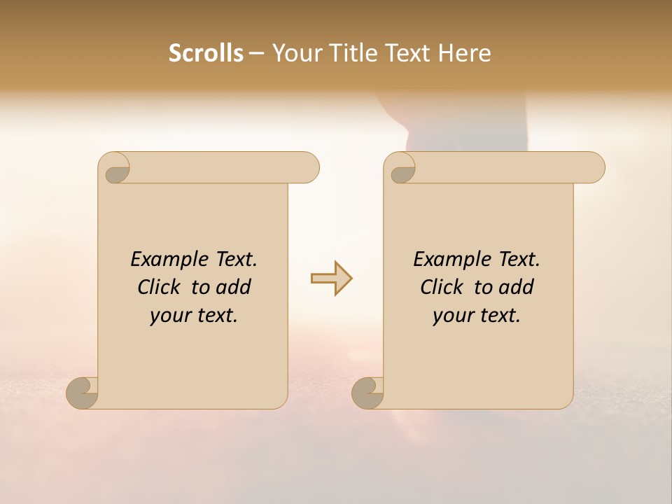 A Person Walking On A Road With The Sun In The Background PowerPoint Template