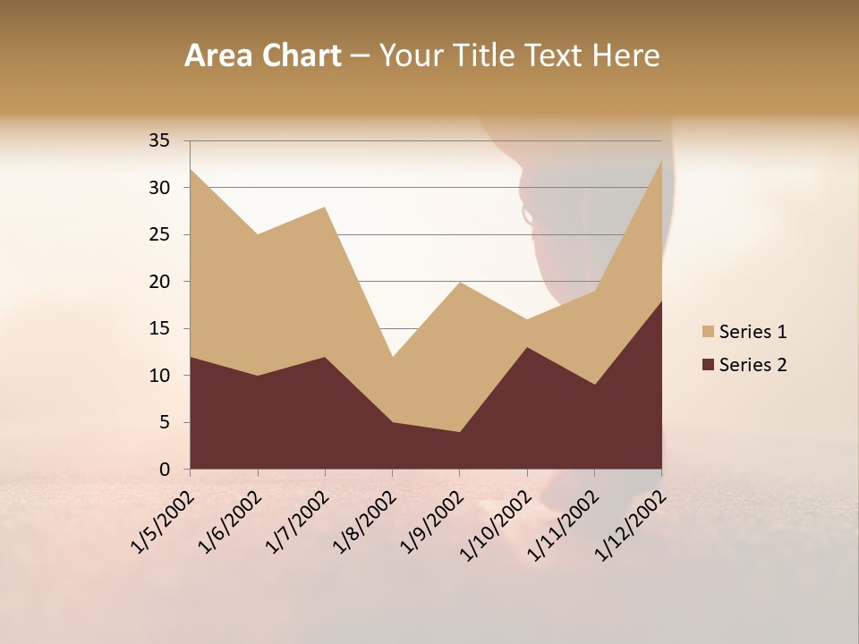 A Person Walking On A Road With The Sun In The Background PowerPoint Template