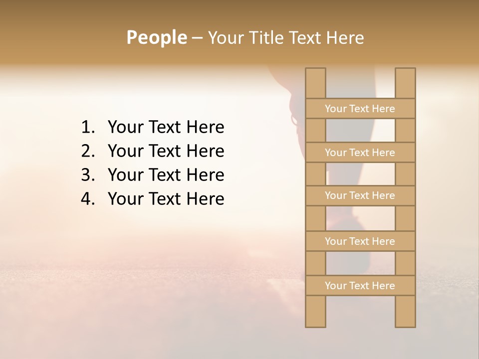 A Person Walking On A Road With The Sun In The Background PowerPoint Template