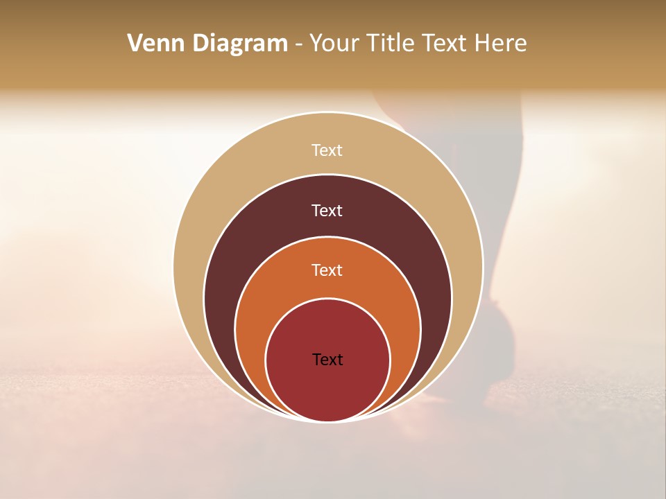 A Person Walking On A Road With The Sun In The Background PowerPoint Template