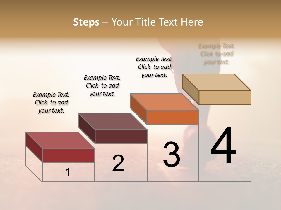 A Person Walking On A Road With The Sun In The Background PowerPoint Template