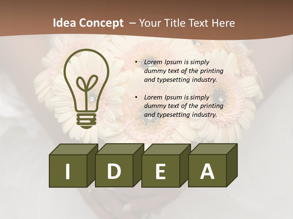 Indoors Bed Blood PowerPoint Template