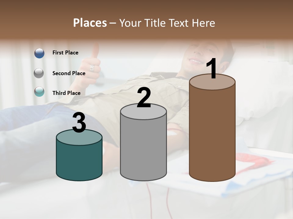 Indoors Bed Blood PowerPoint Template