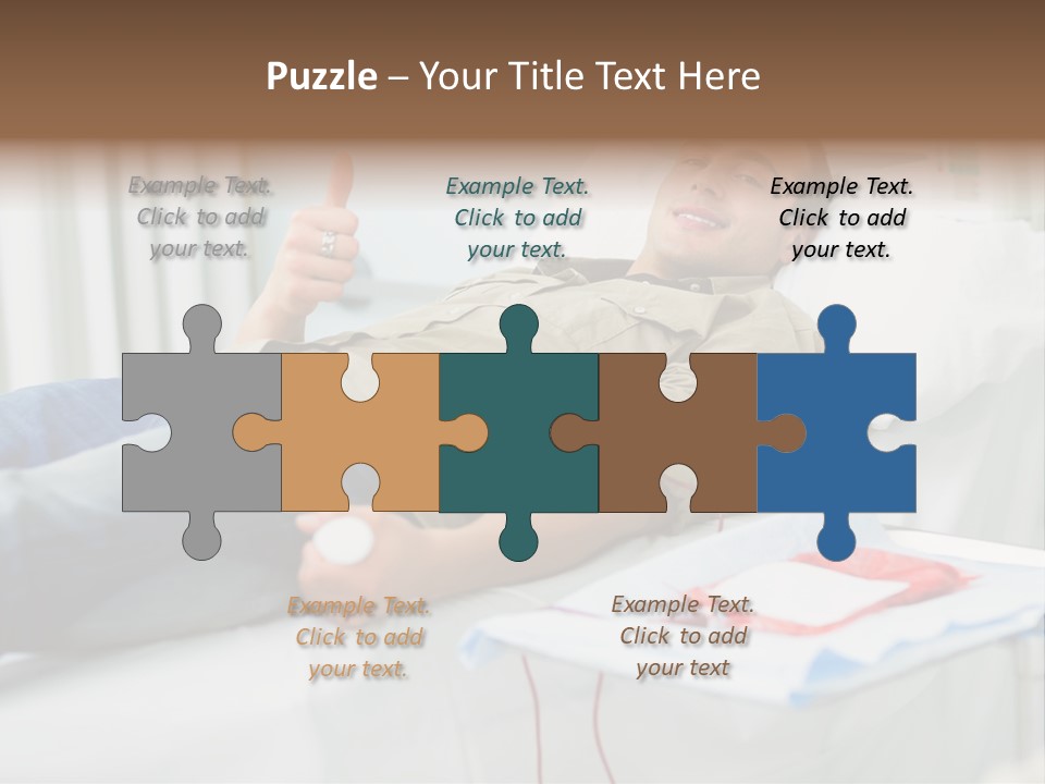 Indoors Bed Blood PowerPoint Template