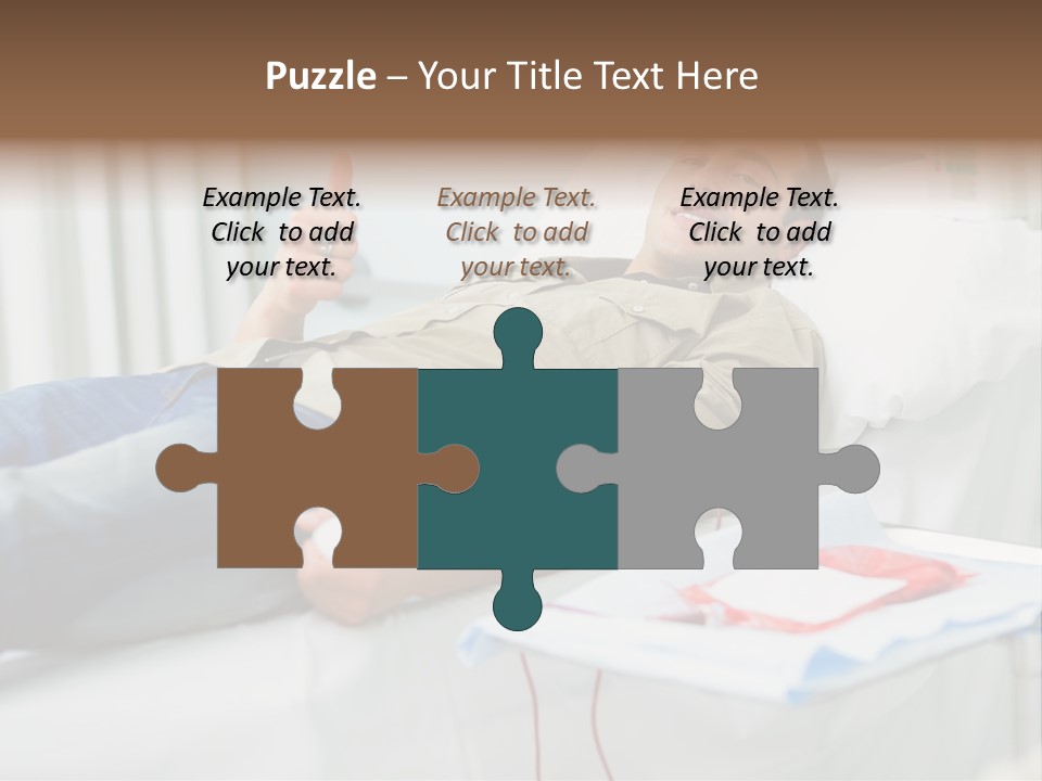 Indoors Bed Blood PowerPoint Template