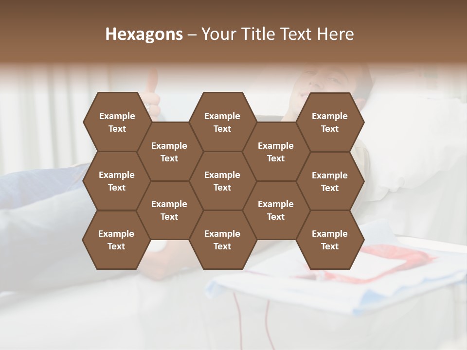 Indoors Bed Blood PowerPoint Template