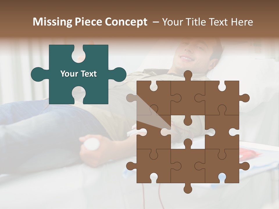 Indoors Bed Blood PowerPoint Template