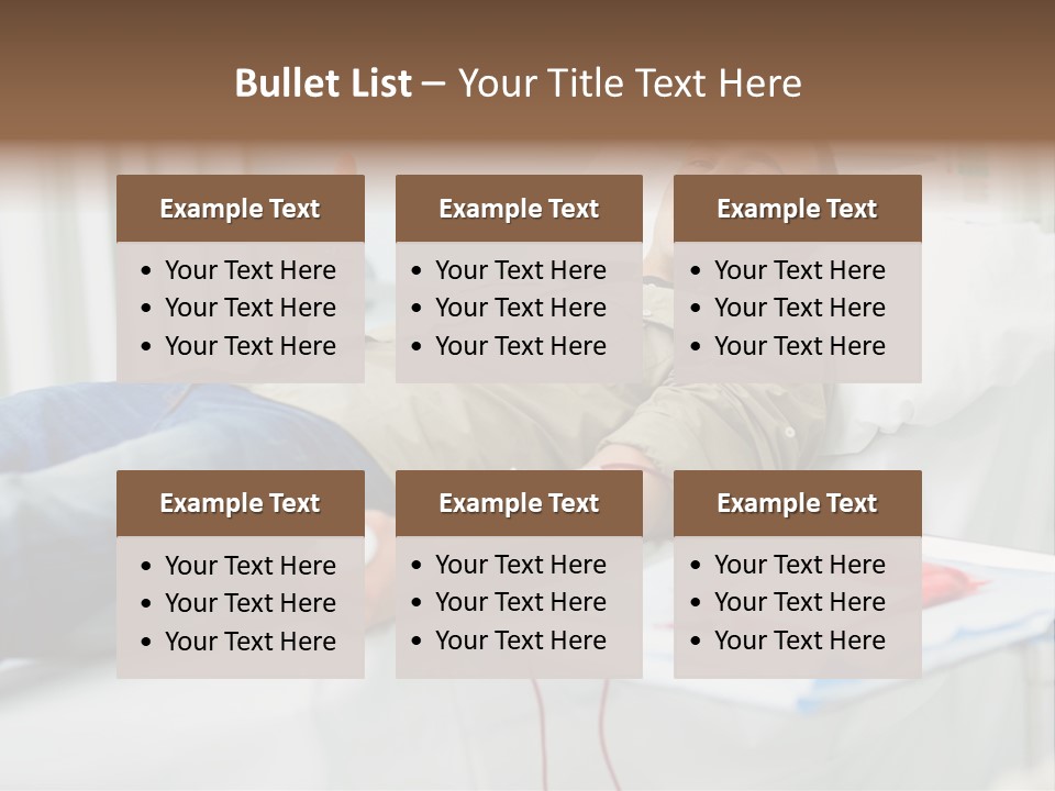 Indoors Bed Blood PowerPoint Template