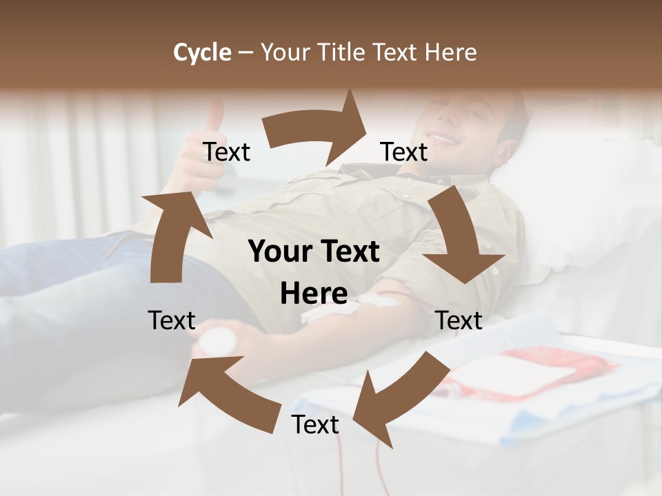 Indoors Bed Blood PowerPoint Template