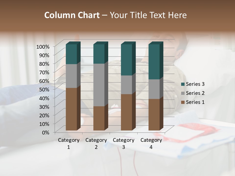 Indoors Bed Blood PowerPoint Template