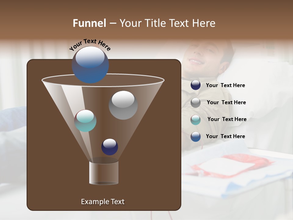 Indoors Bed Blood PowerPoint Template