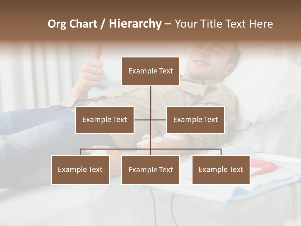 Indoors Bed Blood PowerPoint Template